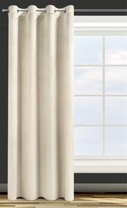 Zavese v setu Velvet Cream (2 kos) 135x250
