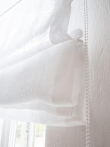 Rimska zavesa šir. 120 cm Linen Muslin 2 barve