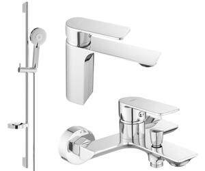 Mexen Alexa DS40 komplet za kopalno kad, krom - 71203DS40-00