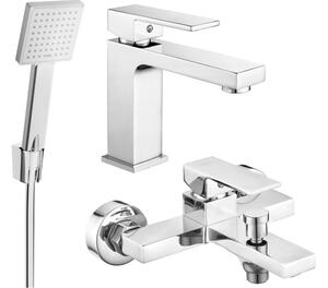 Mexen Uno R45 komplet za kopalno kad, krom - 71403R45-00
