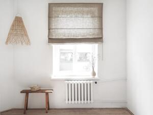 Rimska zavesa šir. 100 cm Linen Rustic