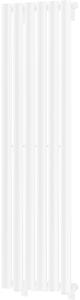 Mexen Oregon dekorativni radiator 1200 x 360 mm, 417 W, bel - W202-1200-350-00-20