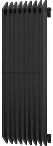 Mexen Aurora dekorativni radiator 1200 x 450 mm, 917 W, črn - W212-1200-450-00-70
