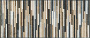 PREDPRAŽNIK Mikado Stripes 60/140 cm potiskano rjava, siva, bež