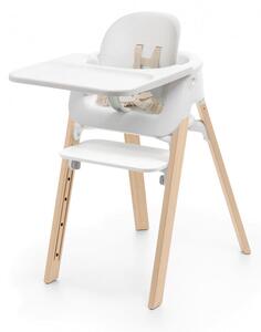 SET ZA STOLČEK ZA HRANJENJE Steps Bundle 86/74/48 cm bela