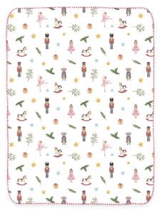 ODEJA Wild Flowers Leopard Wellsoft-Flauschdecke 150/200 cm večbarvno
