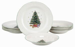 JEDILNI SERVIS Tannenbaum bunt