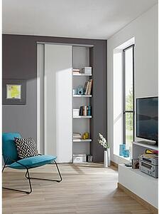 Optimum Set za vgradnjo drsnih vrat (Bela/siva, 120 x 250 cm)