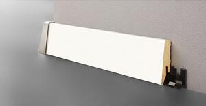 LOGOCLIC Zaključna letev K58 C bela mat (260 cm x 18 mm x 58 mm, MDF)