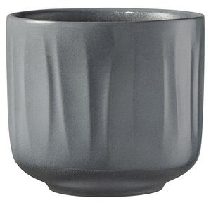 Soendgen Keramik Okrogli lonec Bagua (Zunanje dimenzije (Ø x V): 13 x 12 cm, Siva, Keramika)