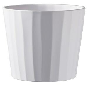 Soendgen Keramik Okrogli lonec Umea (Zunanje dimenzije (Ø x V): 13 x 11 cm, Bela, Keramika, Mat)