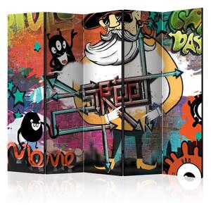 Artgeist Paravan Street Movie I, 5-Delni, Dvostranski