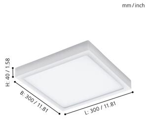 Eglo 96494 - LED Zunanja stropna svetilka ARGOLIS LED/22W IP44