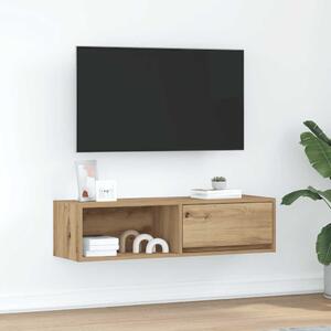 VidaXL TV omarica artisan hrast 100x31x25,5 cm inženirski les