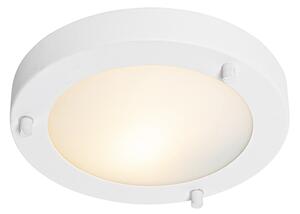 Sodobna stropna svetilka bela 18 cm IP44 - Yuma