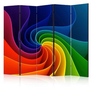 Artgeist Paravan Colorful Pinwheel I, 5-Delni, Dvostranski