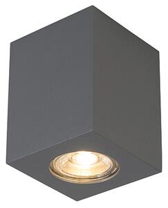 Dizajnerski reflektor za površinsko montažo antracit GU10 50mm - Quba 2