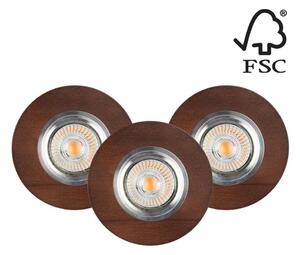 Spot-Light 2511376 - SET 3x LED Vgradna svetilka VITAR 1xGU10/5W/230V