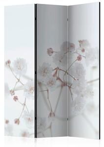 Artgeist Paravan White Flower, 3-Delni, Enostranski