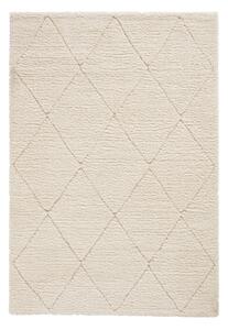 Kremno bela preproga 120x170 cm Ideal Shaggy – Think Rugs