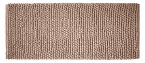 Rjava kopalniška preproga 50x120 cm Aspen Bobble – Bianca