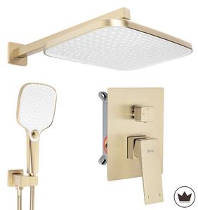 Komplet za tuširanje za vgradnjo Rea Joe Brush Gold + BOX