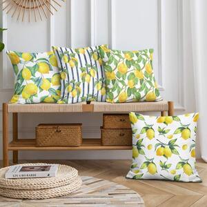 Prevleke za blazino v kompletu 4 ks 43x43 cm Lemons – Mila Home