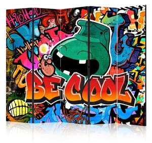 Artgeist Paravan Be Cool I, 5-Delni, Dvostranski