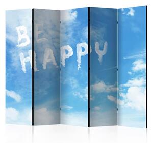 Artgeist Paravan Be Happy I, 5-Delni, Dvostranski