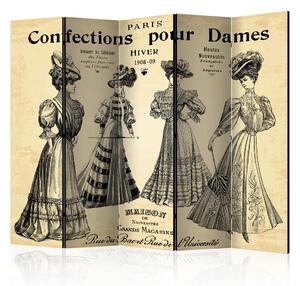 Artgeist Paravan Confections Pour Dames I, 5-Delni, Dvostranski
