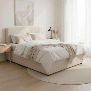 Bessagi Home Postelja Z Vzmetnico Marco, 140x200, Krem Barve