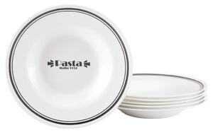 SET KROŽNIKOV ZA TESTENINE Italien Party Bistrot 29 cm