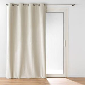 Bež žametna zavesa 140x260 cm Olympe – douceur d'intérieur
