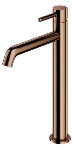 OMNIRES Y1212CP - Pipa za umivalnik Y 30,8 cm sijajni baker