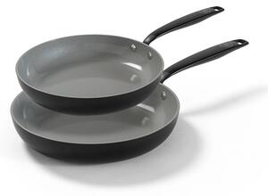 BE Living Set 2 ponev Essential Black 24-28 cm
