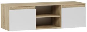 Moderna TV omarica brez ročajev MODERN 120 cm - različne barve sonoma mix biela