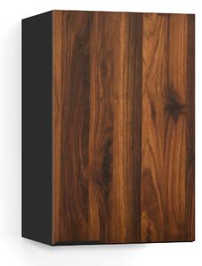 Blumfeldt WoodVista visoka omara, Soft-Close, aluminijasti ročaji, trajnostni materiali