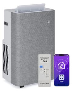 Klarstein AireLux prenosna klimatska naprava, 14.000 BTU, Pametno upravljanje, Sodobno