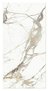 Plošča iz naravnega kamna Empero Classico bianco (60 x 120 cm, Bela, Siva, Bež, Sijaj)