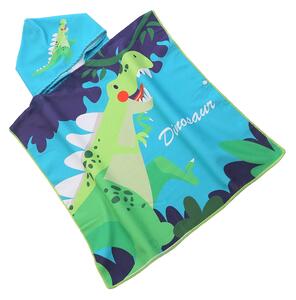 Otroški pončo DINOSAUR večbarvni Dimenzije: 60 x 120 cm