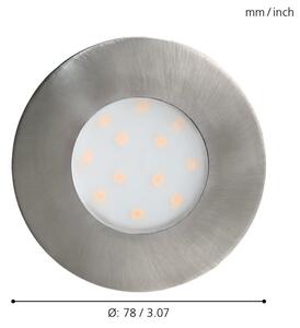 Eglo 96415 - LED Zunanja vgradna svetilka PINEDA-IP LED/4,9W IP44