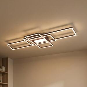 Trio Lighting Stropna svetilka Irvine LED 3.000-6.500 K, antracit, zatemnjen, Črna, Dnevna soba / jedilnica, Kovina, Sodobni