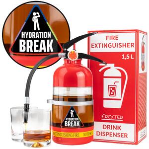 Dozirnik za pijačo v obliki gasilnega aparata - Hydration Break - Froster - Dekliščina - Za 30 let
