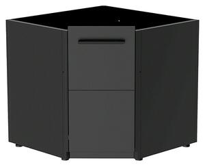 Cozze Elements Modul za letno kuhinjo (Črna, Š x G x V: 90 x 90 x 88,5 cm, Jeklo)