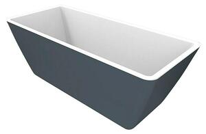 Camargue Samostoječa kopalna kad Marstrand (Do x Š: 170 x 75 cm, Akril, Siva/Bela) productname.garantie.plussign BAUHAUS garancija 5 let