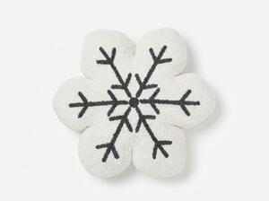Okrasna blazina SNOWFLAKE 35x35 cm, bela