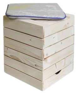 ATMOWOOD Lesen zaboj sedež 30 x 35 x 30 cm