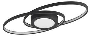 Trio Leuchten LED stropna svetilka Galaxy (27 W, Do x Š x V: 23 x 57 x 4 cm, Antracit, Topla bela)