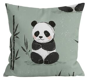 Prevleka za blazino iz mikrovlaken PANDA RELAX 45x45 cm, mentol