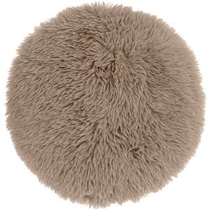 Okrogla dekorativna blazina MATS 40 cm, taupe